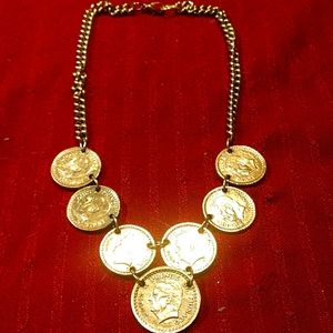 Stunning! Prince De Monico Louis Coin Necklace